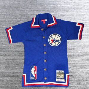 Mitchell & Ness x CLOT 76ers NBA Shooting Shirt Size small – Limited Edition